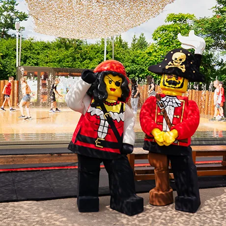 LEGOLAND Piraten Wasserspaß mit Walking Charactern