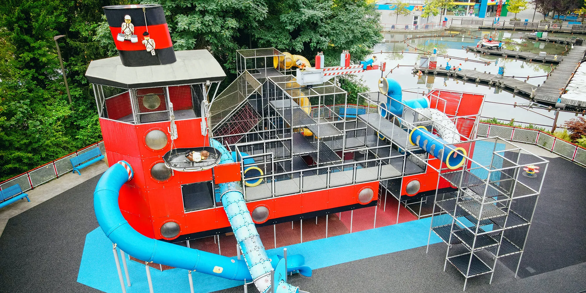 Detské hrište LEGOLAND Lodenice shora
