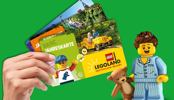 LEGOLAND® Feriendorf - Übernachten mit Jahreskarte Basic