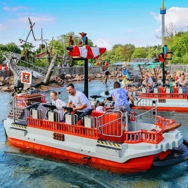 Käpt'n Nicks Piratenschlacht Wasser-Fahrgeschäft im LEGOLAND