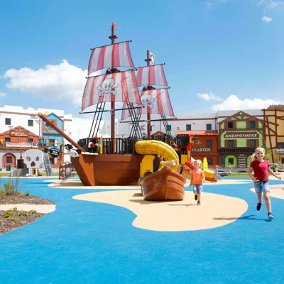 LEGOLAND® Feriendorf - Pirateninsel Hotel - Spielplatz