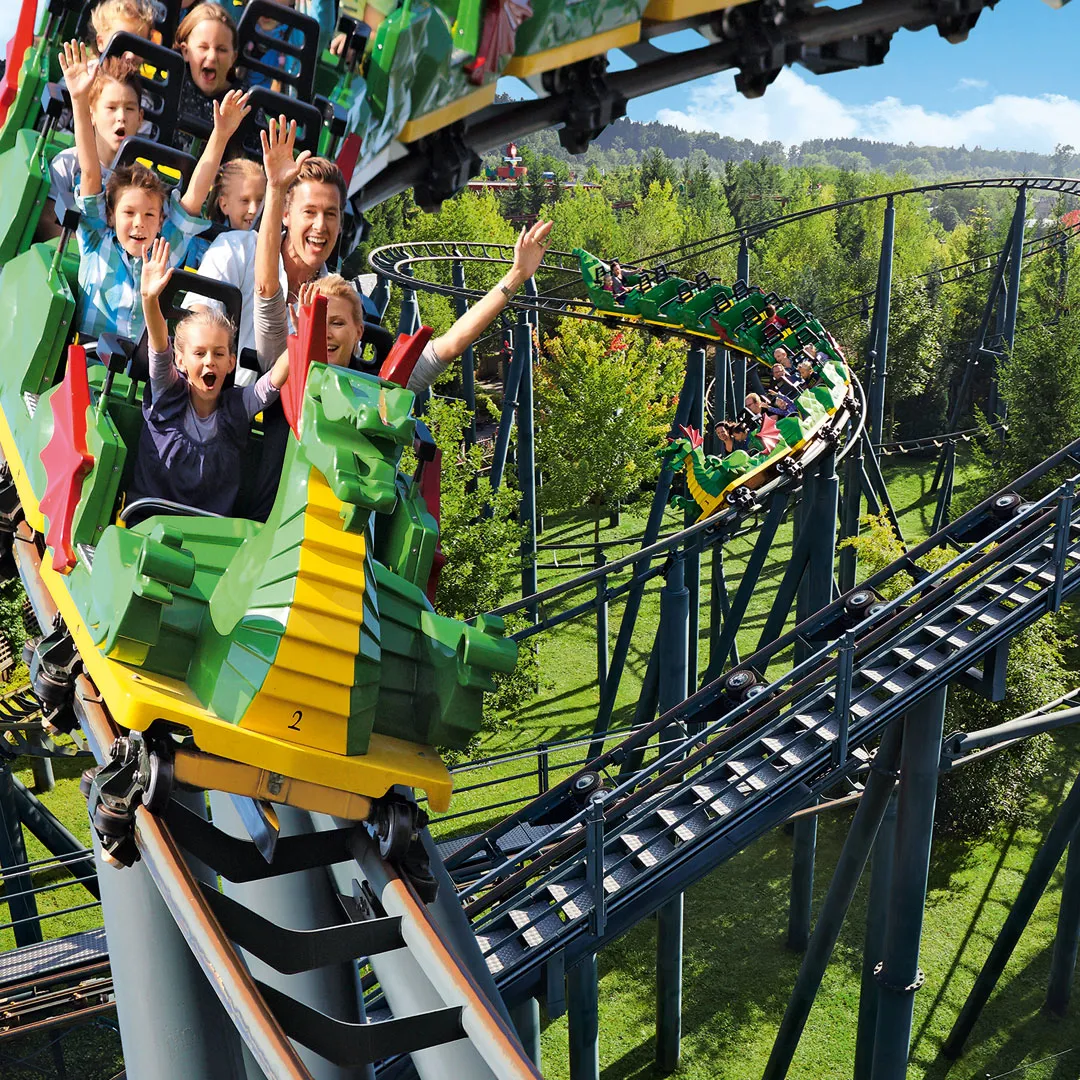 Fire Dragon Roller Coaster LEGOLAND 