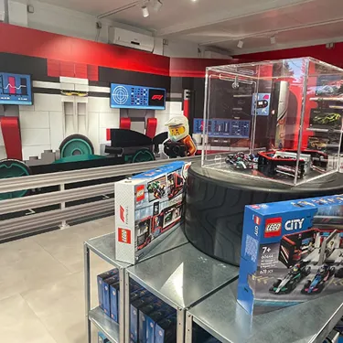 Sklep Race Base w LEGOLAND Deutschland