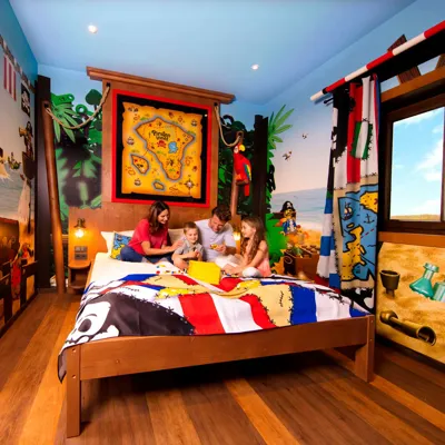 LEGOLAND® Feriendorf - Pirateninsel Hotel - Elternschlafzimmer