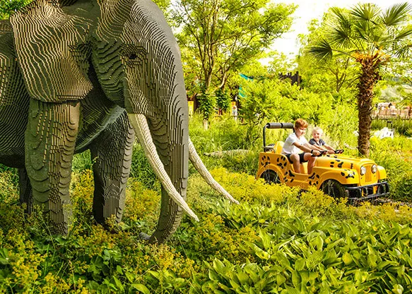 elefante LEGOLAND Safari Attrazione
