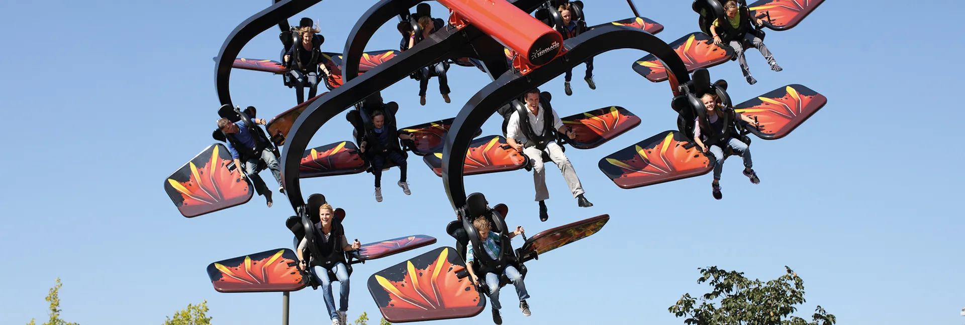 Flying NINJAGO LEGOLAND