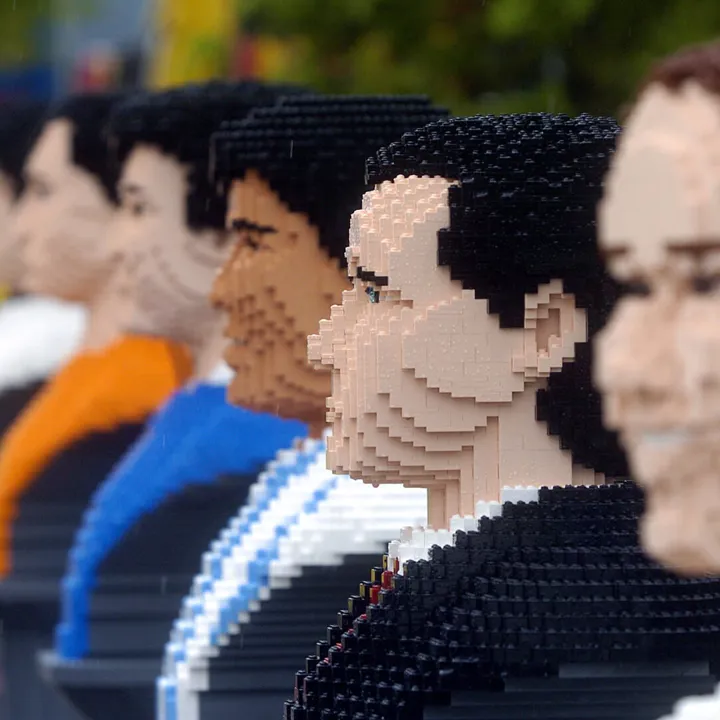 LEGOLAND Galerie fotbalových hvezd