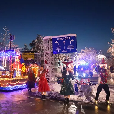 Parata a LEGOLAND Deutschland in inverno