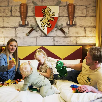 LEGOLAND Feriendorf - Burgen - Königsburg - Elternschlafzimmer