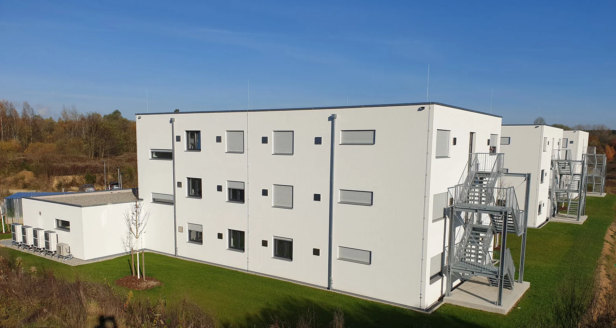 LEGOLAND Deutschland Mitarbeiterunterkunft Feriendorf Außenansicht