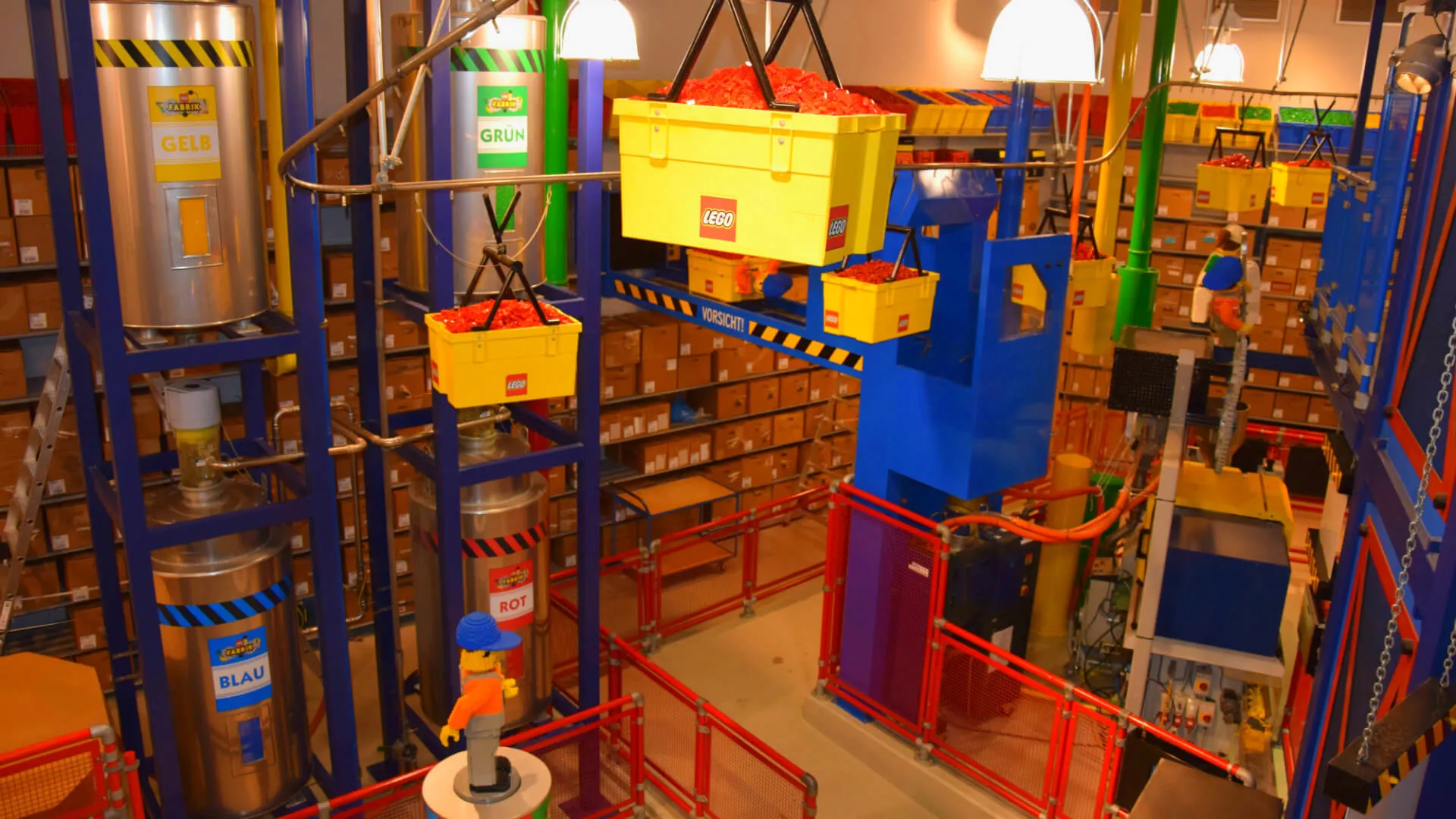 LEGOLAND LEGO továrna LEGO 